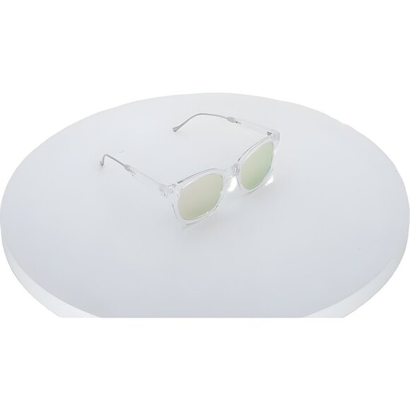 SOJOS SJ2050 Square Crystal Polarized Fashion Eyewear Clear Frame Women's US 7 - Picture 4 of 6